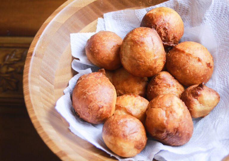 Nigerian Puff Puff with lard (No seed oils)