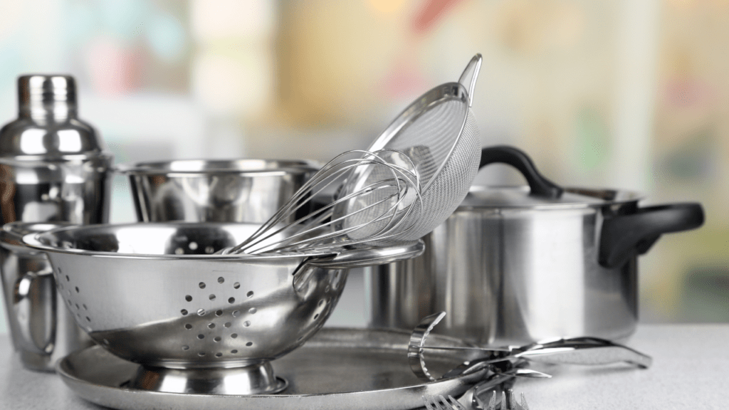 non-toxic stainless steel pots and pans kitchenware